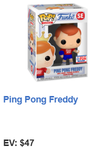 Funko Pop! Ping Pong Freddy – Special Edition (LE 1000)