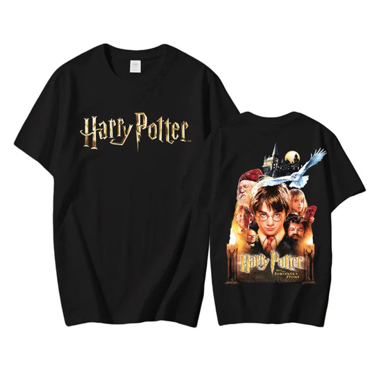 Harry Potter T-shirt for Spring/Summer Gameing Tee-shirt for Boys/girls High Quality Tshirt Cotton Fashion Unisex Camisetas Tees