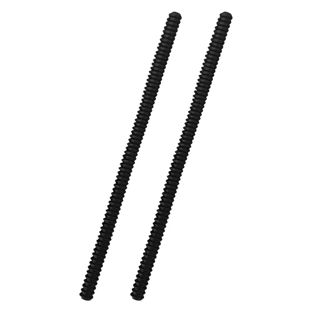 2-Pack Silicone Oven Rack Protectors – Threaded Heat-Resistant Insulation Strips (Avoid Burns & Scalds | BPA-Free Kitchen Safety Tool)