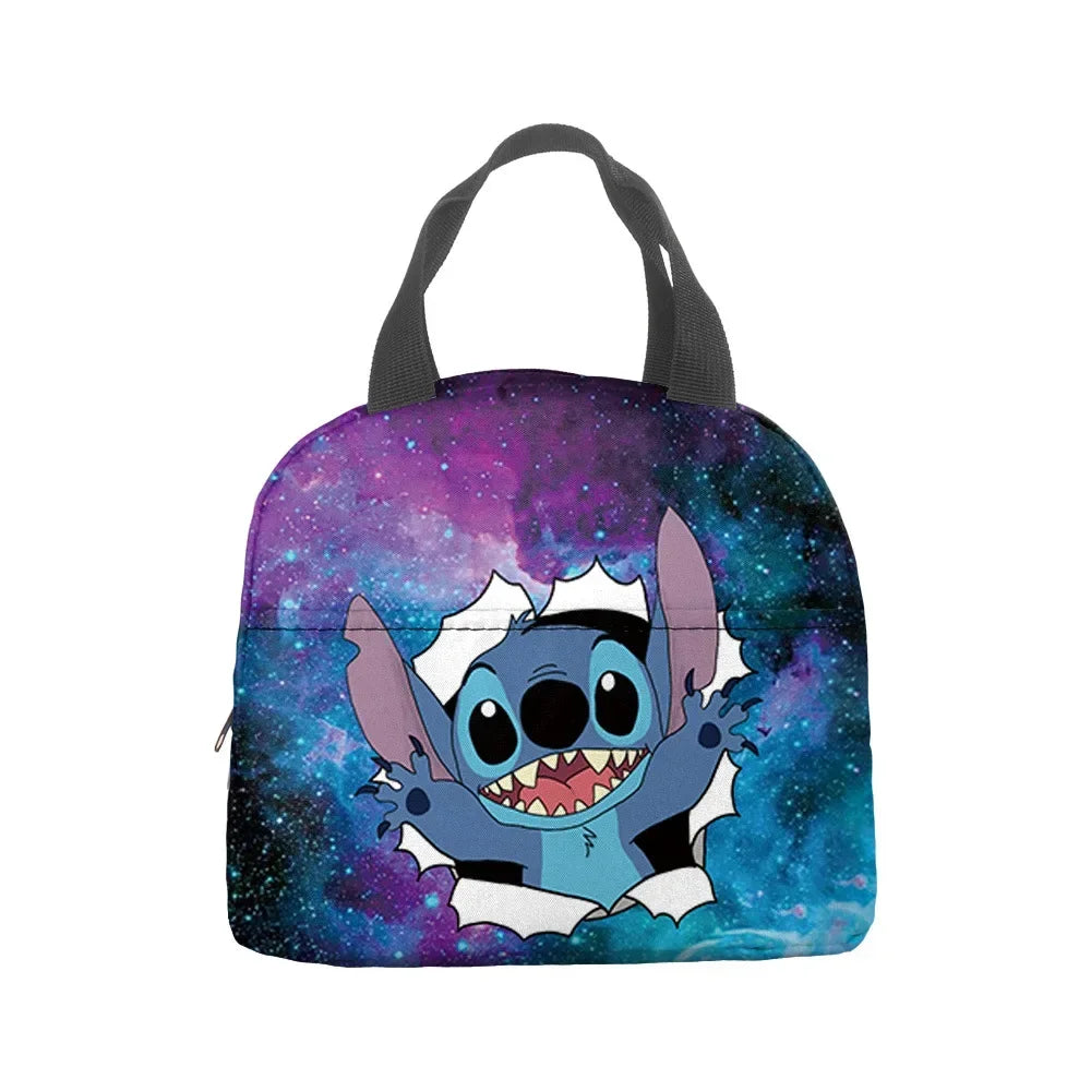Stitch-Inspired Kids Lunch Bag – Insulated for School & Travel (Lightweight | Leak-Proof | Gift-Ready)