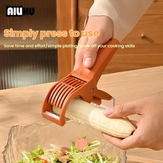 Multi-Functional Stainless Steel Vegetable & Fruit Slicer – Kitchen Tools & Salad Prep Accessory