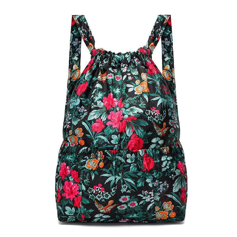 Minimalist Drawstring Backpack – Large Capacity & Lightweight for Women (Travel, Fitness, Shopping & Daily Use)