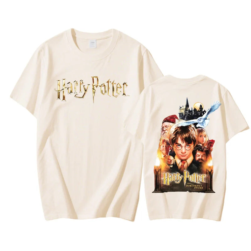 Harry Potter T-shirt for Spring/Summer Gameing Tee-shirt for Boys/girls High Quality Tshirt Cotton Fashion Unisex Camisetas Tees