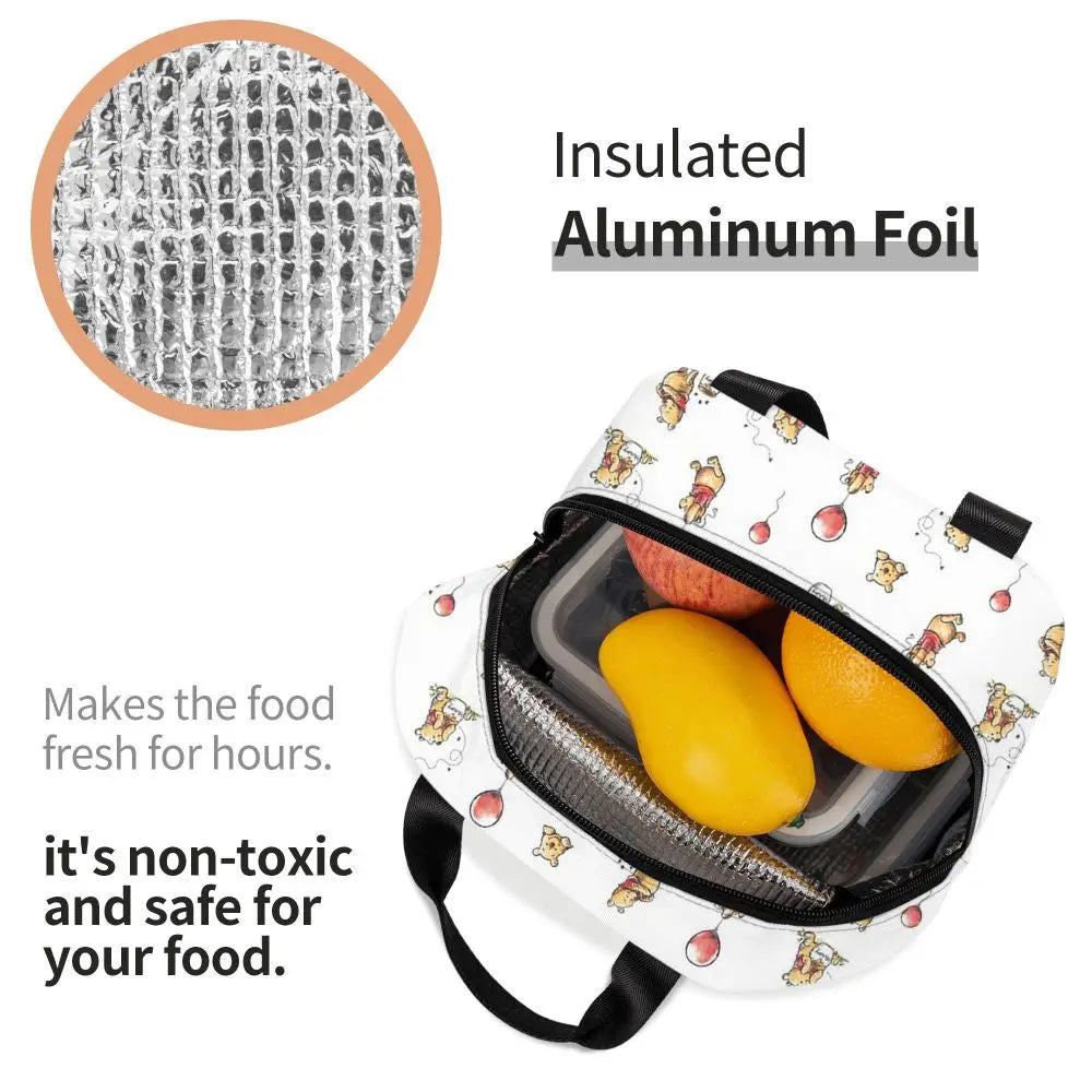 Winnie the Pooh Thermal Insulated Lunch Bags – 21 Adorable Styles