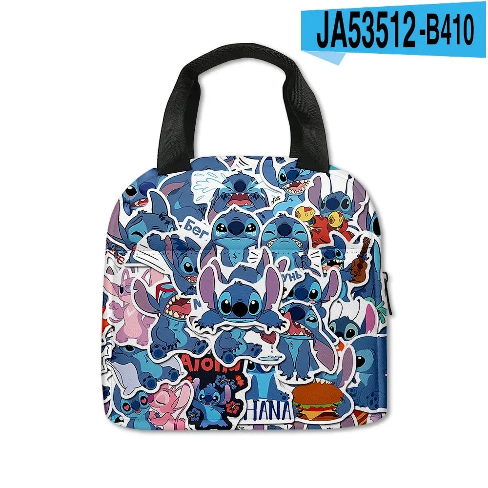 Stitch-Inspired Kids Lunch Bag – Insulated for School & Travel (Lightweight | Leak-Proof | Gift-Ready)