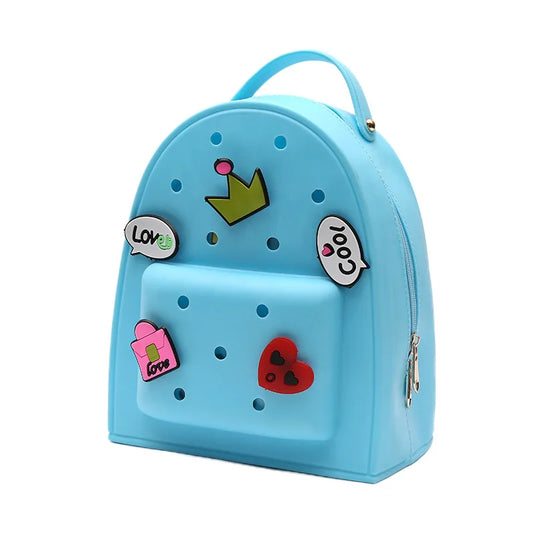 Kids Backpack Cartoon Backpacks Cute Backpacks Women Bucket Backpack Mother Kids Bags for Girl School Bag with 5 Charms