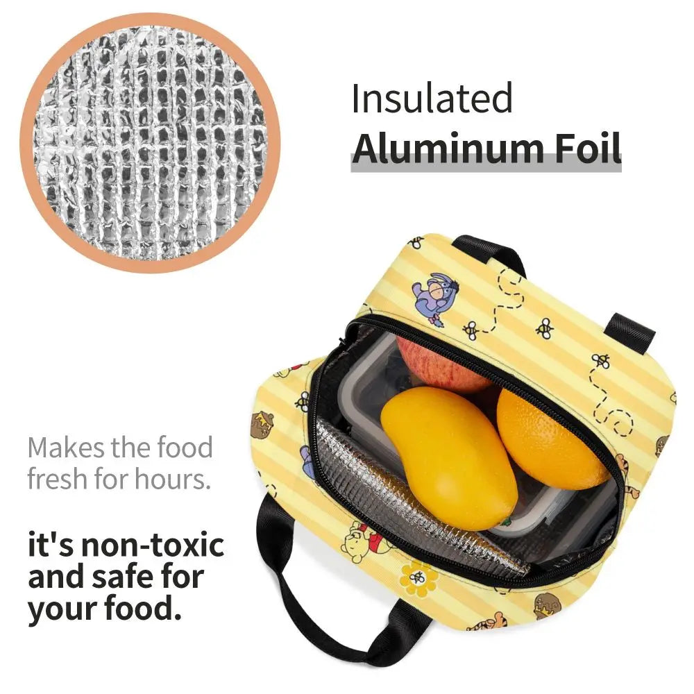 Winnie the Pooh Thermal Insulated Lunch Bags – 21 Adorable Styles