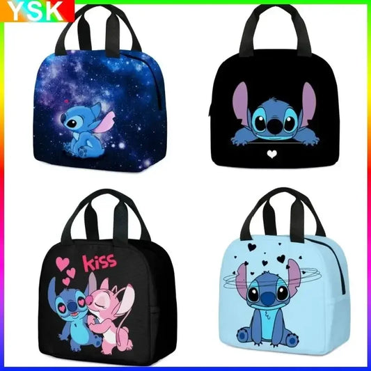 Stitch-Inspired Kids Lunch Bag – Insulated for School & Travel (Lightweight | Leak-Proof | Gift-Ready)