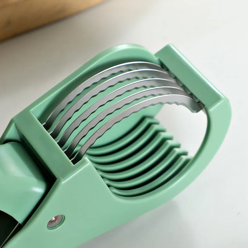 Multi-Functional Stainless Steel Vegetable & Fruit Slicer – Kitchen Tools & Salad Prep Accessory