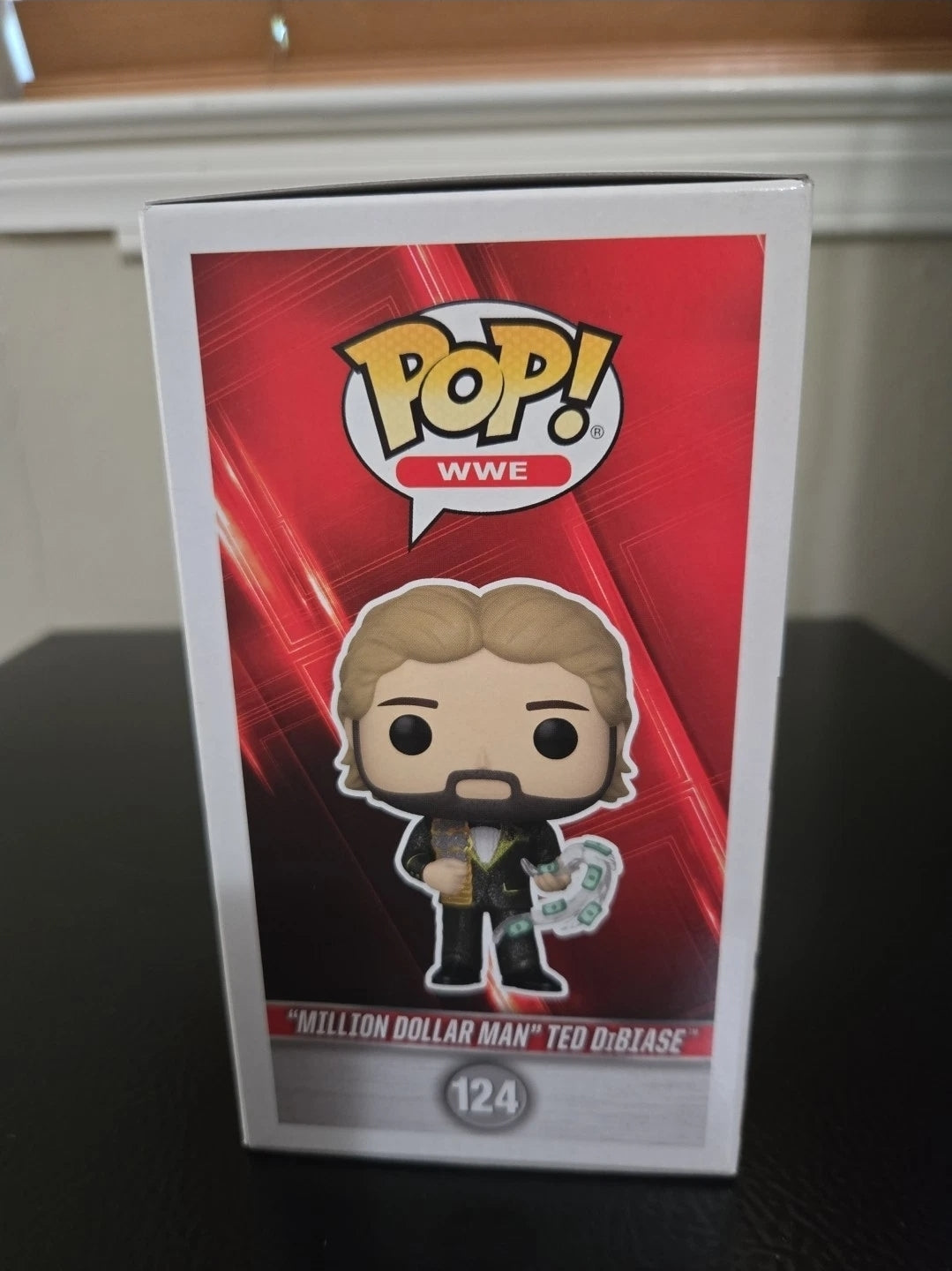 Funko Pop! WWE: "Million Dollar Man" Ted DiBiase #124 – Diamond Collection GameStop Exclusive