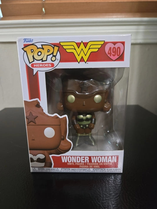 Funko Pop! Heroes: Wonder Woman (Valentine Chocolate) #490 – DC Comics