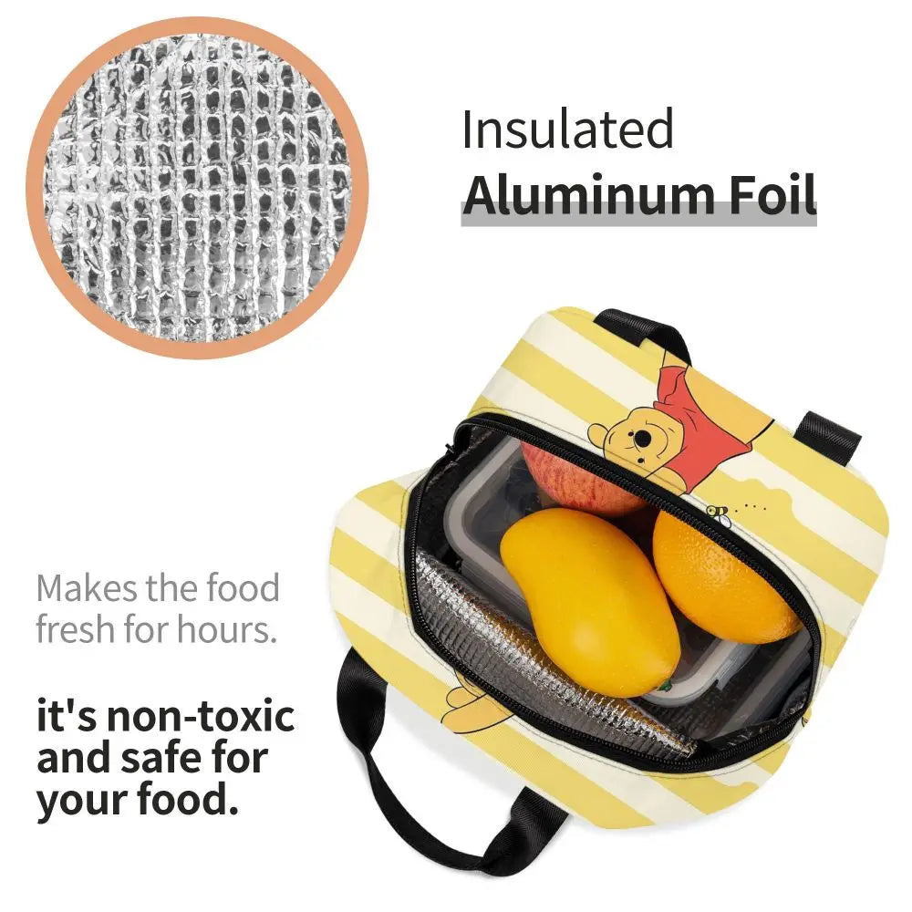 Winnie the Pooh Thermal Insulated Lunch Bags – 21 Adorable Styles